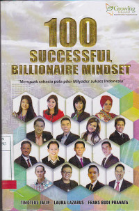 100 Successful Bilionaire Mindset