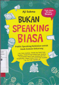 Bukan Speaking Biasa