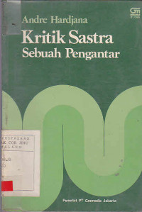 Kritik Sastra Sebuah Pengantar