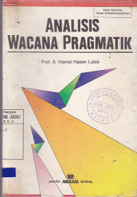 Analisis Wacana Prakmatik