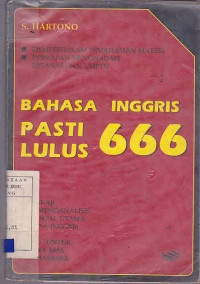 Bahasa Inggris Pasti lulus 666