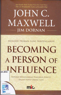 Becoming A Person Of Influence