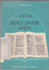 Alkitab Buku Untuk Anda