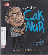 Celoteh Cak Nur