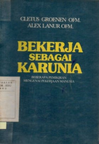 Bekerja sebagai karunia