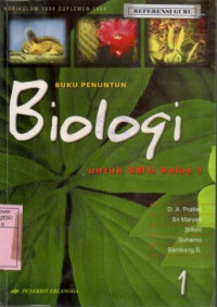 Buku penuntun biologi untuk kelas SMU kelas 1