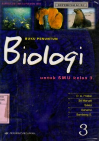 Buku penuntun Biologi untuk SMU kelas 3