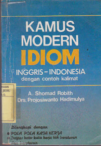 Kamus modern idiom Inggris-Indonesia