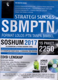 Strategi sukses SBMPTN SOSHUM 2017