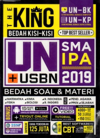 The king bedah kisi-kisis UN + USBN SMA IPA 2019
