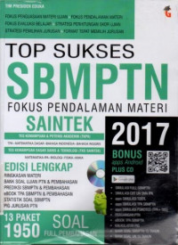 Top sukses SBMPTN saintek 2017