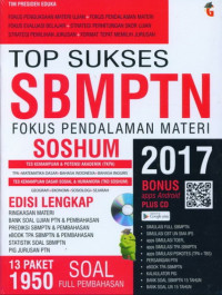 TOP Sukses SBMPTN Fokus Soshum 2017