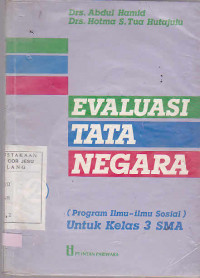 Evaluasi Tata Negara