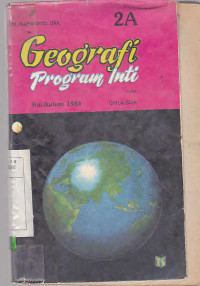 Geografi program Inti 2A