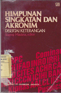 Himpunan singkatan dan akronim disertai keterangan