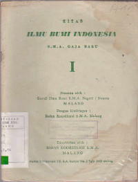 Kitab ilmu bumi Indonesia