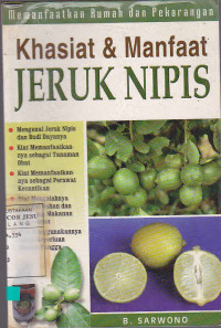 Khasiat & manfaat jeruk nipis