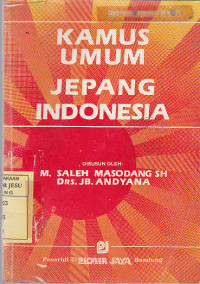 Kamus Umum Jepang Indonesia