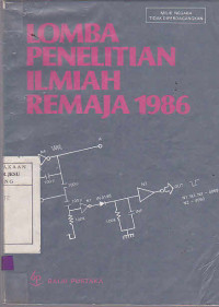 Lomba Penelitian Ilmiah Remaja