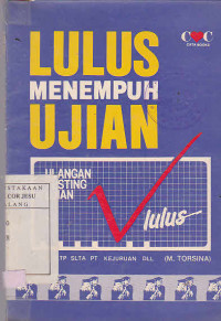 Lulus Menempuh Ujian