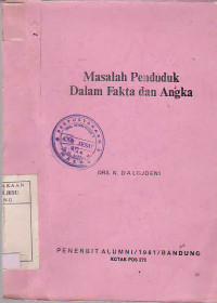 Masalah Penduduk Dalam Fakta dan Angka