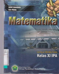 Matematika Untuk SMA/MA Kelas XI IPA