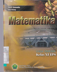 Matematika Untuk SMA/MA Kelas XI IPS