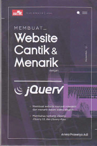 Membuat website cantik & menarik  dengan jquery