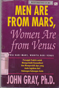 Men Are From Mars, Women Are From Venus