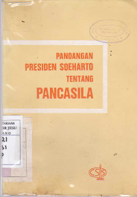 Pandangan Presiden Soeharto Tentang Pancasila