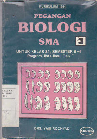 Pegangan Biologi SMA 3 Untuk kelas 3A