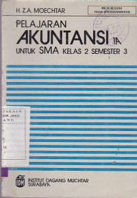 Pelajaran Akuntansi 1A