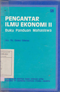 Pengantar Ilmu Ekonomi II