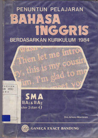 Bahasa Inggris Berdasarkan Kurikulum 1984