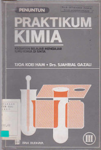 Penuntun Praktikum Kimia III