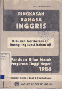 Ringkasan Bahasa Inggris