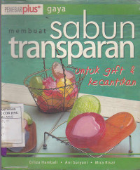 Sabun Transparan Untuk Gift & Kecantikan