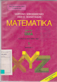 Matematika untuk SMA kurikulum 1984 GBPP 1987