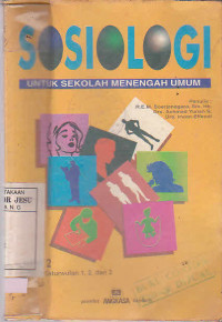 Sosiologi Jilid 2 Kelas III