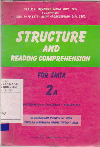 Structure And Reading Comprehension For SMTA 2A