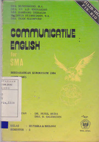 Communicative English For SMA