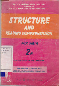 Structure And Reading Comprehension For SMTA 2B