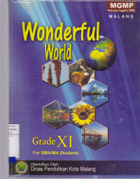 Wonderful World Grade XI For SMA/MA Students